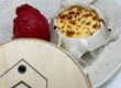 tarta de queso de ovillo
